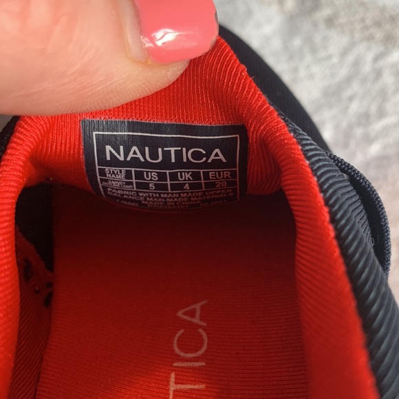 Nautica Baby Sneakers; size 5 - Picture 6 of 9